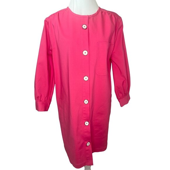 Tuckernuck Pink Blake Mini A Line Dress Button Down Ladies Size XXL - Picture 10 of 11
